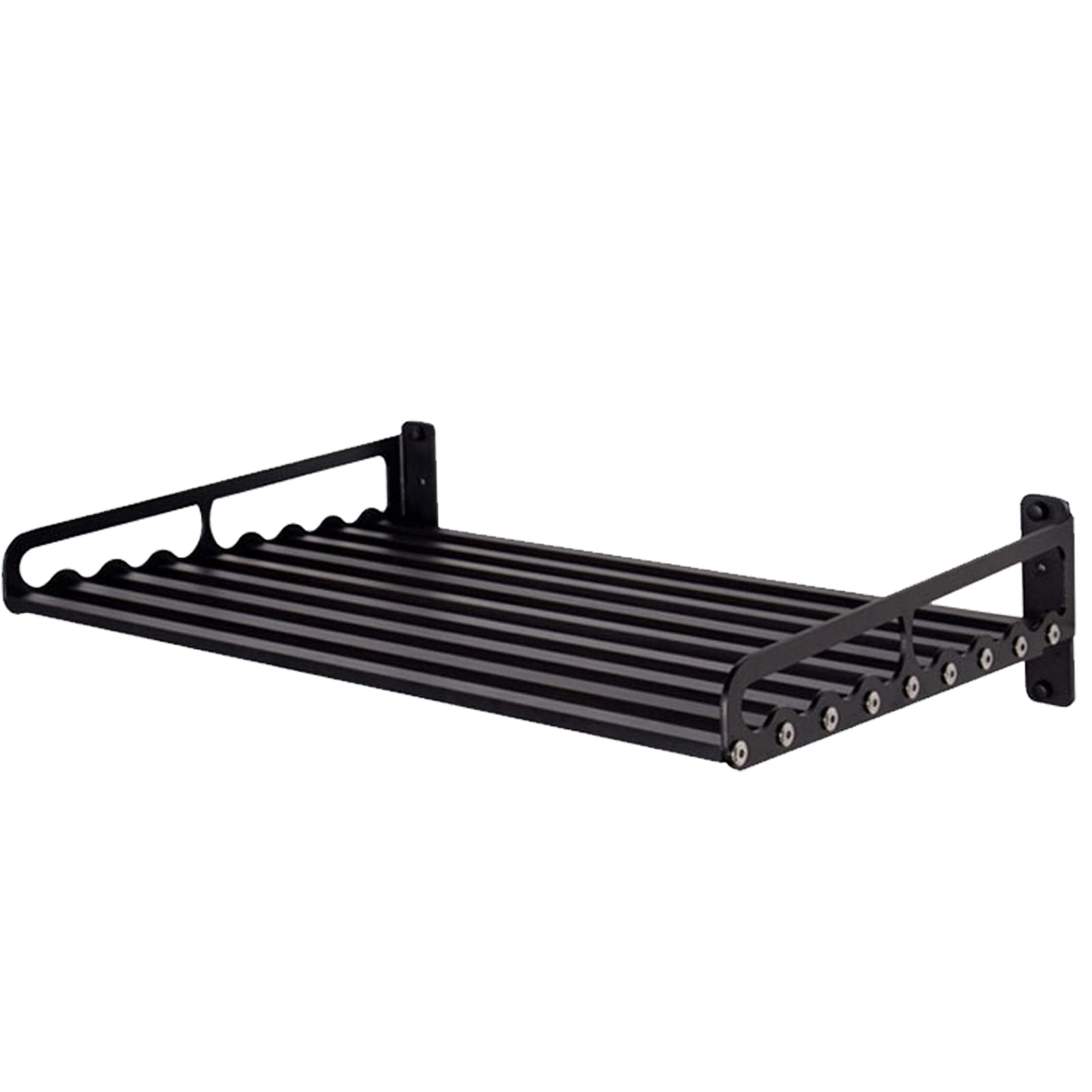 Ganggend Microwave Oven Rack, 23.58''x15.52'' Wall Shelf, Mounted Oven Bracket Holder, 80Ib Load Bearing, Household Commercial M