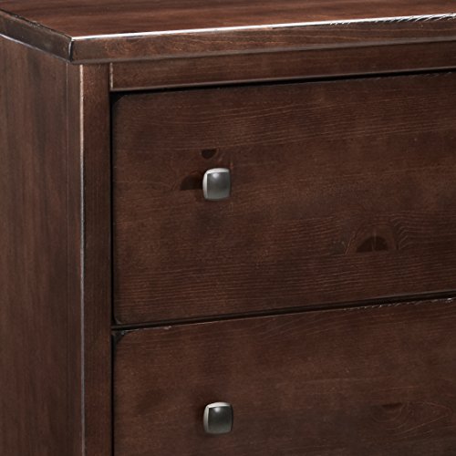 Progressive Furniture Diego Drawer Chest, 36&quot; X 18&quot; X 56&quot;, Espresso Pine