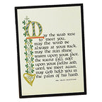 Abbey Gift May the Road Rise Plaque, 5.63 x 7.63'' - 56597U , Black