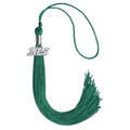 Endea Graduation Single Color Tassel with Silver Date Drop (Emerald Green, 2025)
