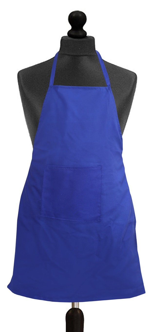 Yellow Weaves Waterproof Apron  20 X 30 Inches, 1 Piece, (Blue)