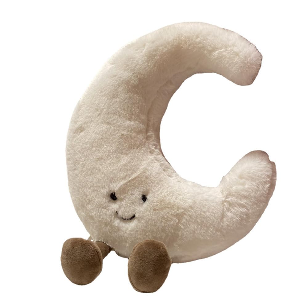 Natureman Sun Shaped Plush Toys Amuseable Sun Moon Stuffed Animal Plushie Doll Toys Room Decoration Gift For Kids Children (Moon