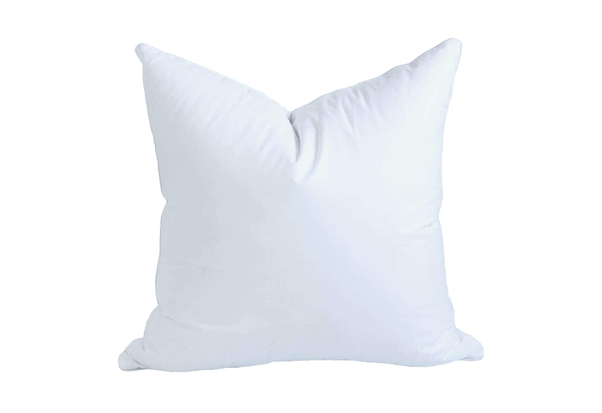 Moonrest 18X18 Inch Synthetic Down Alternative Square Pillow Insert Form Stuffer For Sofa Shams, Decorative Throw Pillow, Cushio