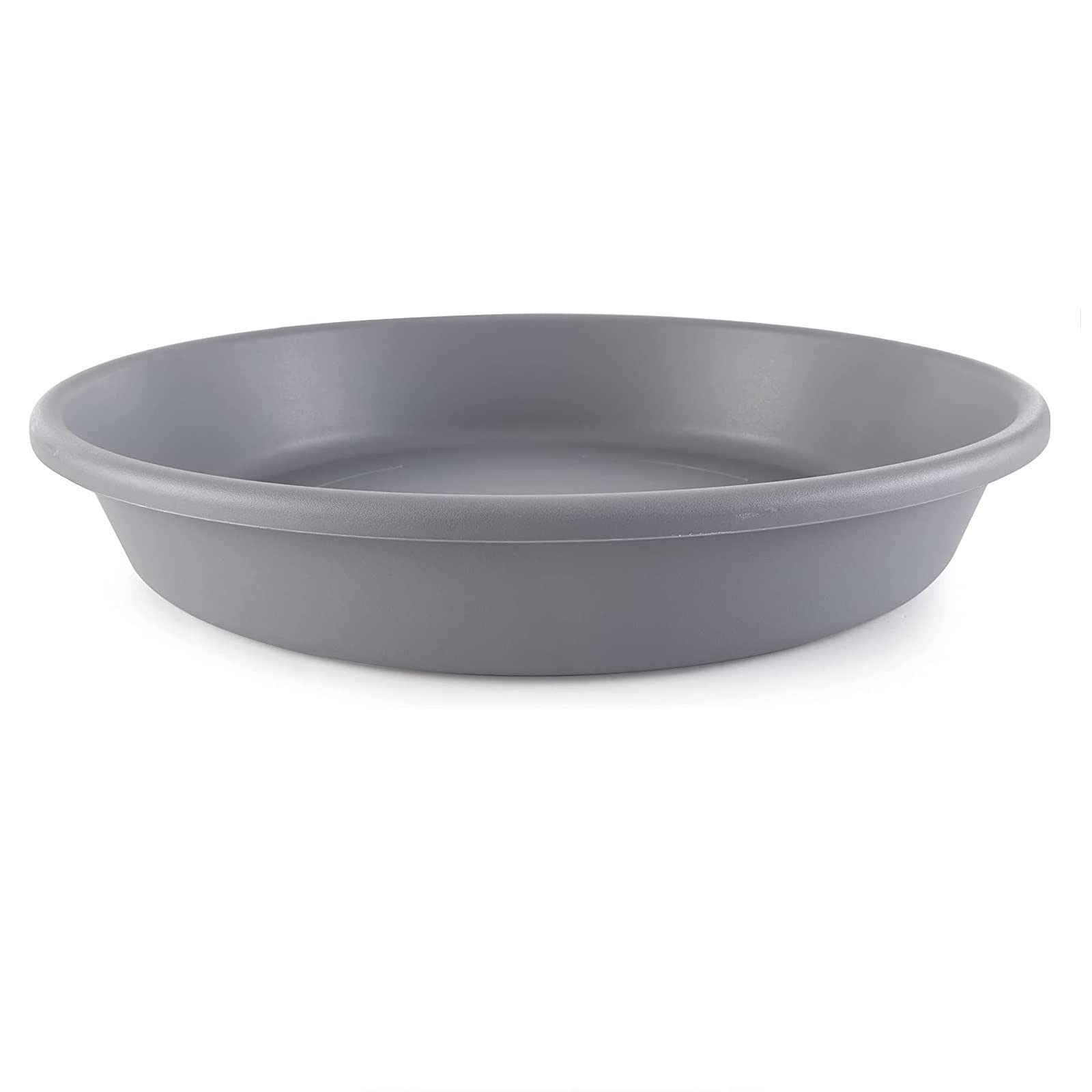 The Hc Companies 10 Inch Round Plastic Classic Plant Saucer - Indoor Outdoor Plant Trays For Pots - 10.75'X10.75'X1.75' Warm