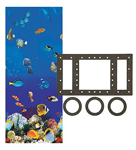 Smartline Caribbean 18-Foot Round Liner | Overlap Style | 48-To-52-Inch Wall Height | 25 Gauge Virgin Vinyl | Designed For Steel