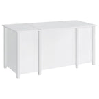 Coaster Home Furnishings Dylan 4-Drawer Lift Top Office Desk White