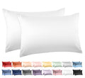 Deep Dream Queen Pillow Cases Set Of 2, 100% Cotton Queen Size Pillowcases Sateen Weave, 600 Thread Count Hotel Quality 20X30 In