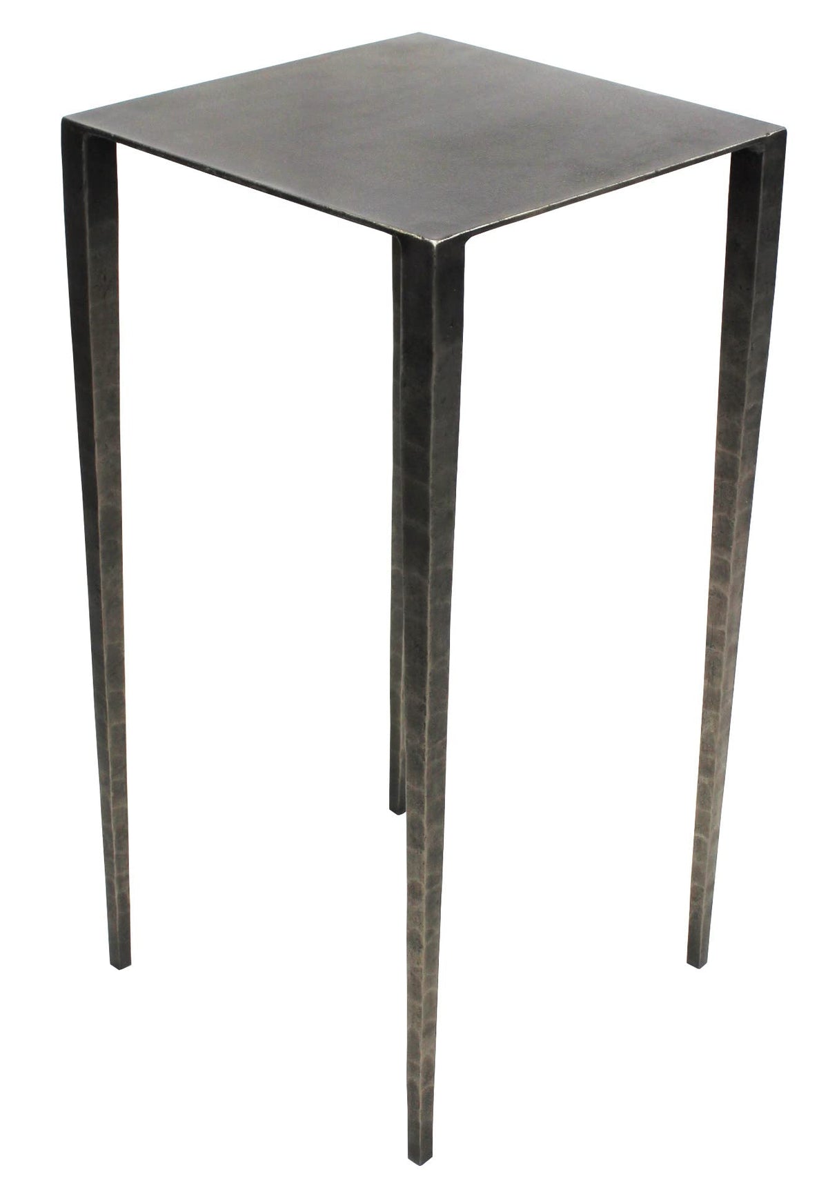 24&quot; Nickel Iron Square End Table