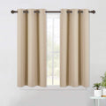 Nicetown Room Darkening Curtain Panels For Living Room, Thermal Insulated Grommet Room Darkening Draperies/Drapes For Window (Bi