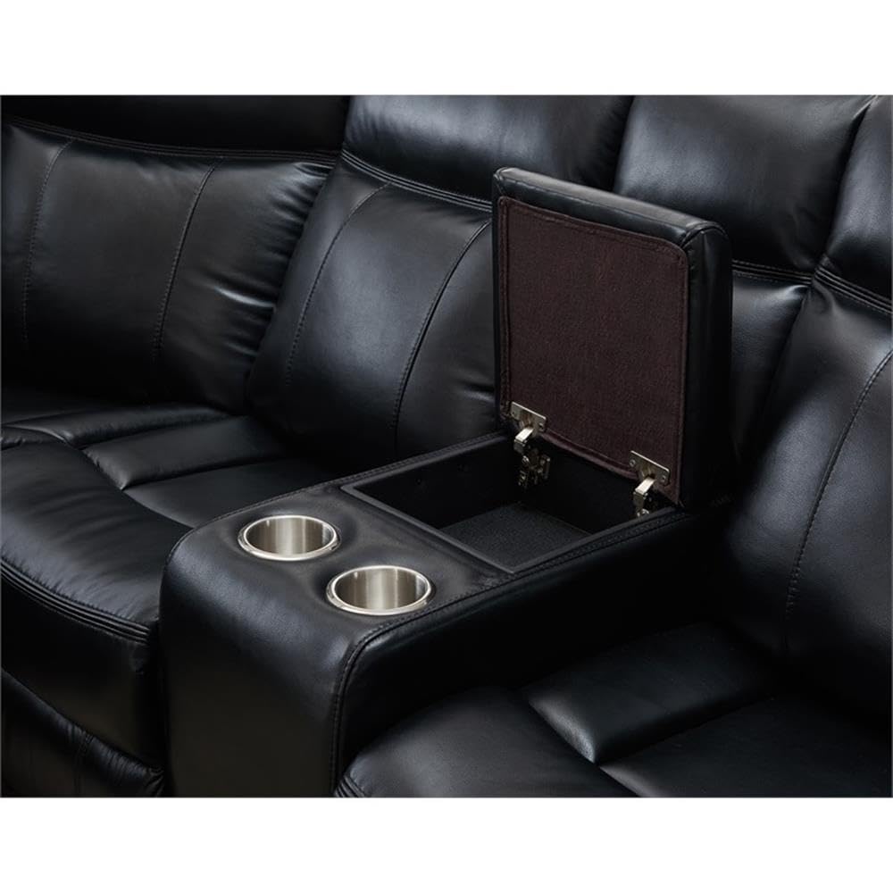 Global Furniture Usa Black Sofa Sectional