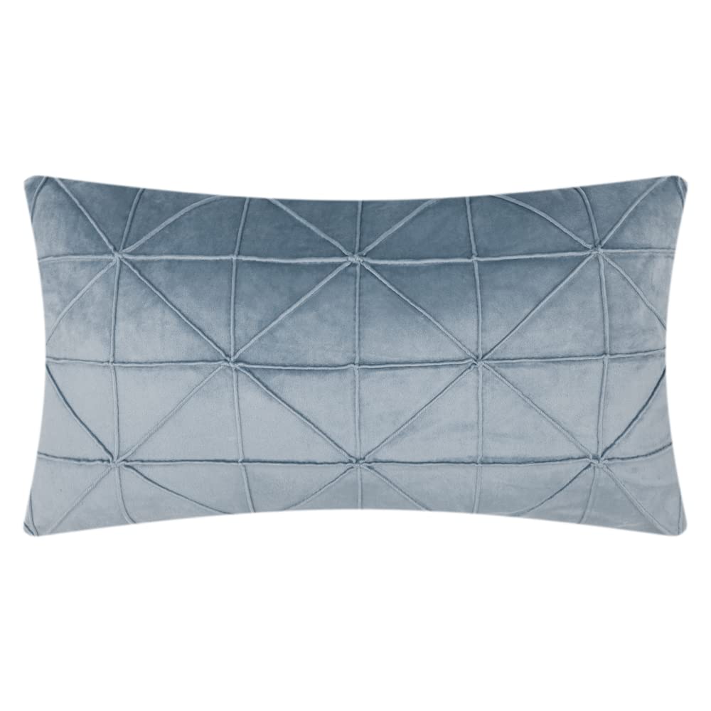 Jwh Velvet Throw Pillow Covers Decorative Geometric Accent Pillow Cases Lumbar Pillowcase For Couch Bed Bedroom Chair Decor 14X2