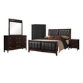 Coaster Carlton Queen Bed 5-Piece Set, Cappuccino