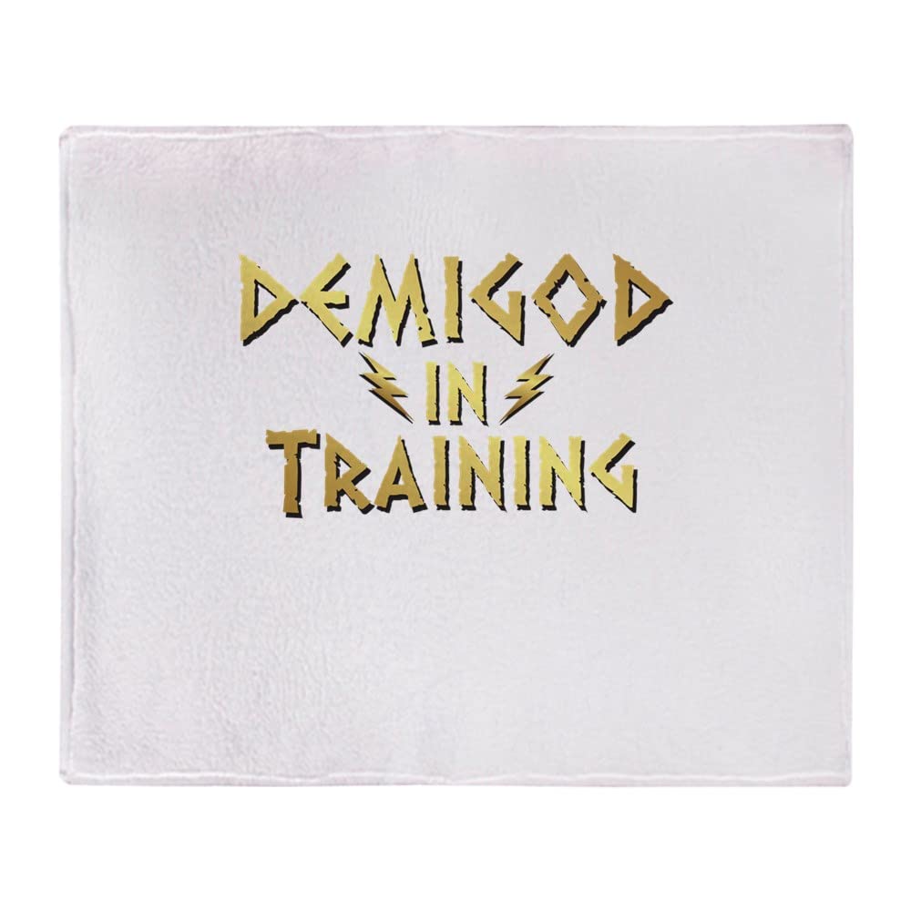 Cafepress Demigod In Training Throw Blanket Super Soft Fleece Plush Throw Blanket, 60'X50'