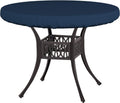 Covers & All Round Table Top Cover, 12 Oz Waterproof Uv & Weather Resistant Patio Table Cover, Outdoor Table Cover For Patio Outdoor Furniture & Coffee Table (36' Dia X 4' H Inches, Blue)