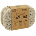 S&T INC. BPA-Free Soap Savers for Kitchen and Bathroom, 4 Pack, Cream