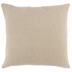 Kosas Home Charlotte 22X22 Cotton And Linen Throw Pillow In Natural/Ivory