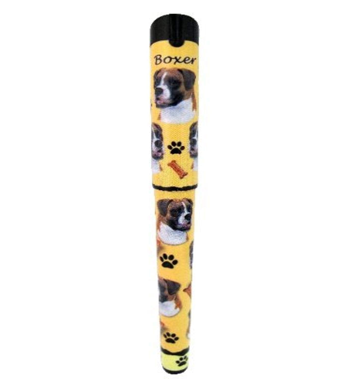 E&S Pets Boxer, Uncropped Pen Easy Glide Gel Pen, Refillable With A Perfect Grip, Great For Everyday Use, Perfect Boxer, Uncropp