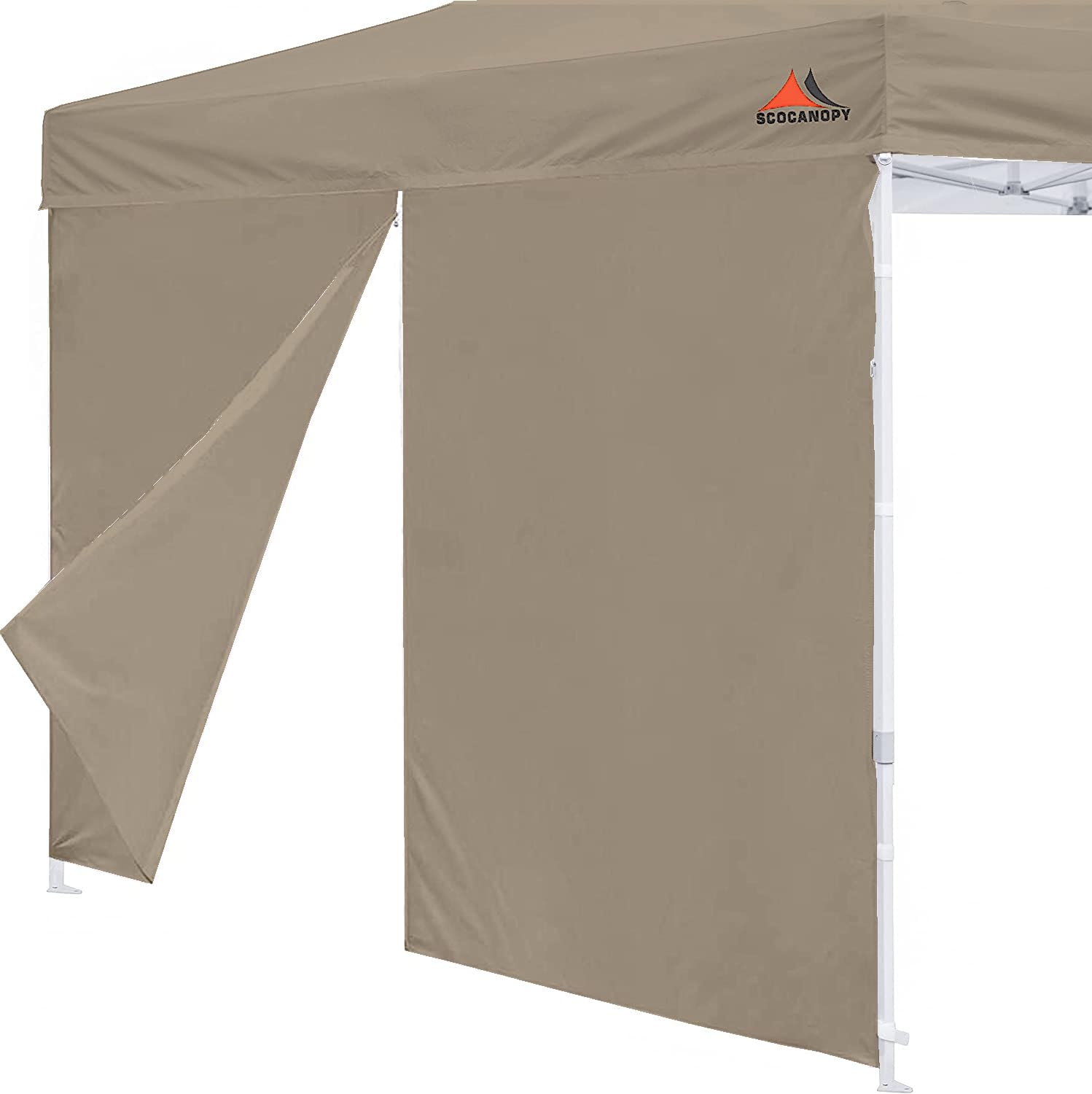 Scocanopy Canopy Door For 10X10 Canopy Frame,1 Pack Canopy Door Only, (Khaki)