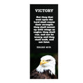 Man Of God Victory Eagle Bookmarks For Men, Father 'S Day Gifts, Veterans, Memorial Day Gift, Made In Usa, Sturdy Card Stock Glo
