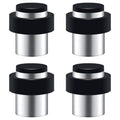 Door Stopper Stainless Steel Cylindrical Floor Wall Door Stop 1.8' Pack Of 4