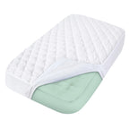 Kids Travel Air Mattress Pad Cover Protector Waterproof, Compatible with Intex Kidz Inflatable Raised Frame Camping Air Mattress