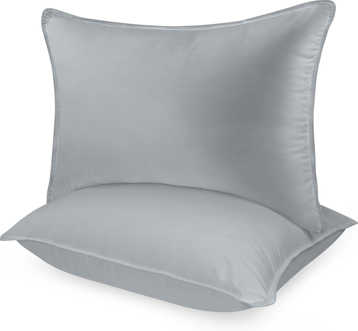 Utopia Bedding Bed Pillows For Sleeping (Grey), King Size, Set Of 6, Hotel Pillows, Cooling Pillows For Side, Back Or Stomach Sl