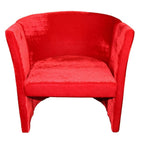 HomeRoots Wood, Polyurethane Foam: 97%, Polyester Fabric: 3% 25' Luxurious Wood and Red Microfiber Folding Chair