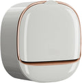 Raagos Wall Mounted Soap Holder With Lid Self Draining Soap Case Dust Proof Cover No Drill Soap Dish For Bathroom Kitchen Sink P