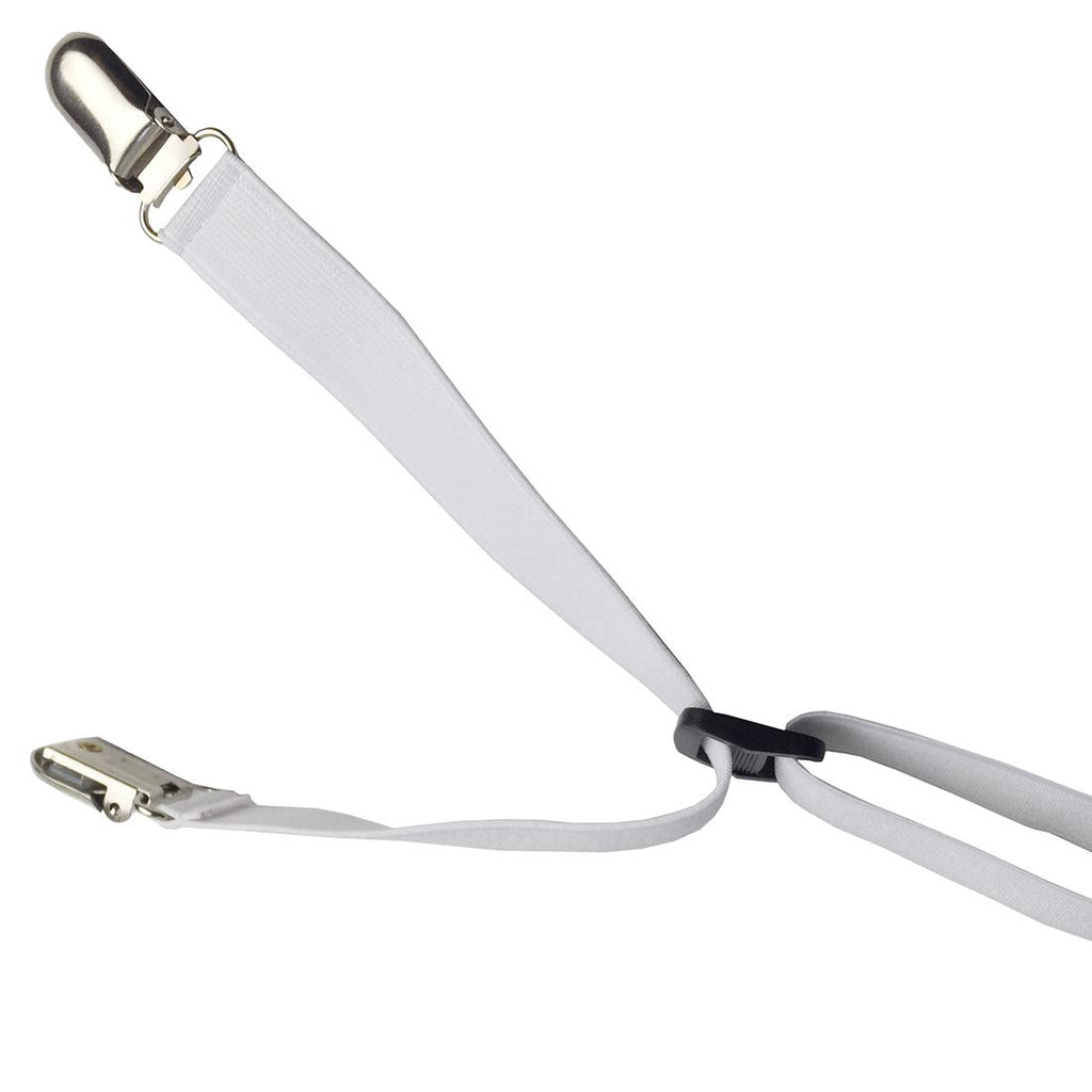 Eopocdor Bed Sheet Straps Adjustable,Metal Fasteners,6 Sides For Full,Queen,King Twin,Any Size Bed (Black)