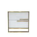 Neos Modern Furniture Nightstand, White