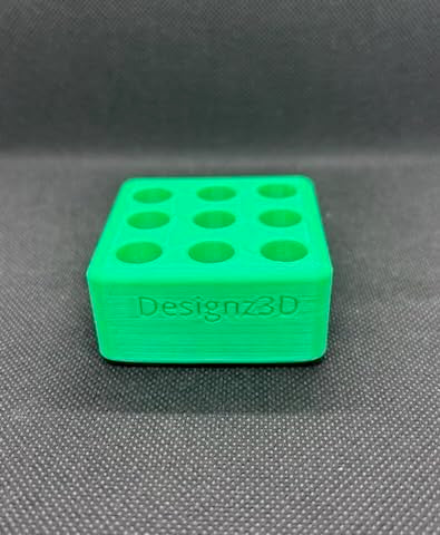 Desk Organizer For 510 Cartridges, Pens And Pencils - 9 Spaces (Green)