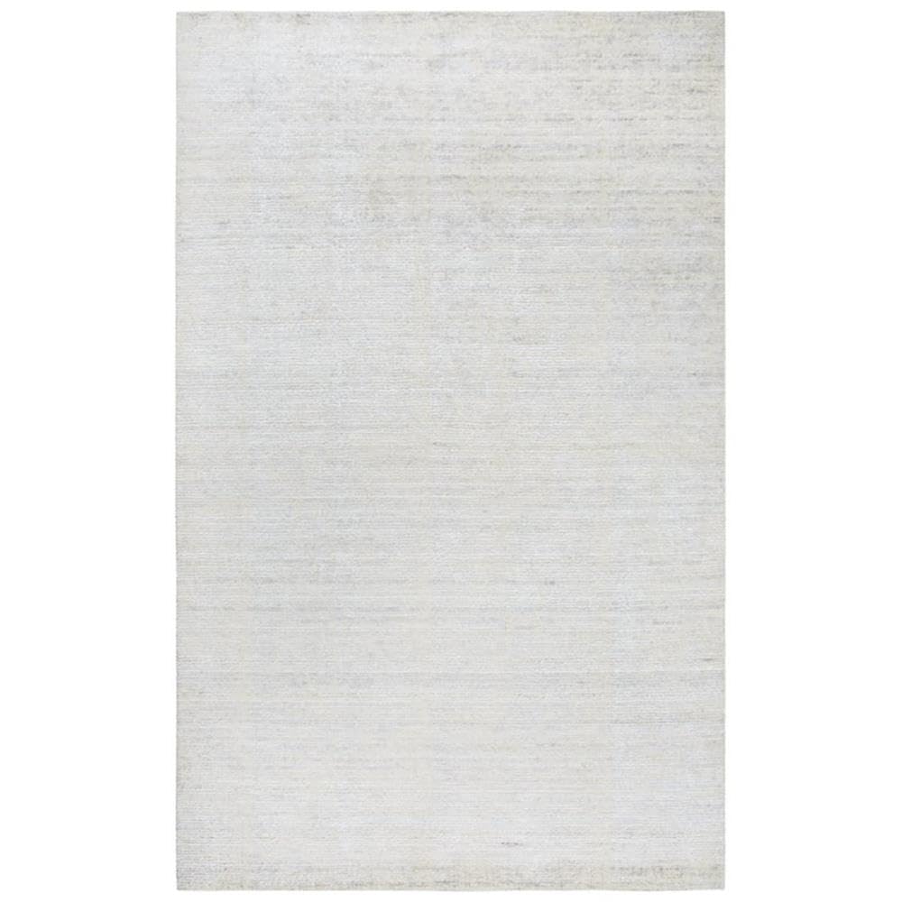 Rizzy Home Alora Decor Demure 8' X 10' Solid Silver/Silver Hand-Loomed Area Rug