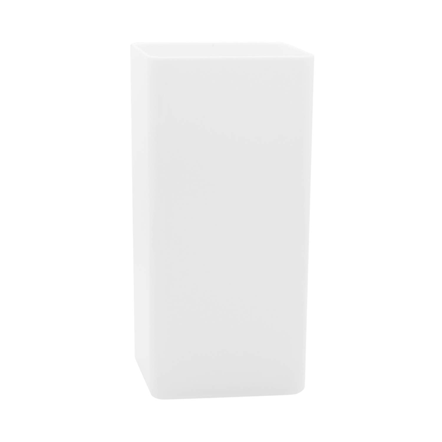 Royal Imports Flower Vase Acrylic Tall Rectangle - Decorative Centerpiece for Home or Wedding - Non Breakable Plastic, 5 X10 - W
