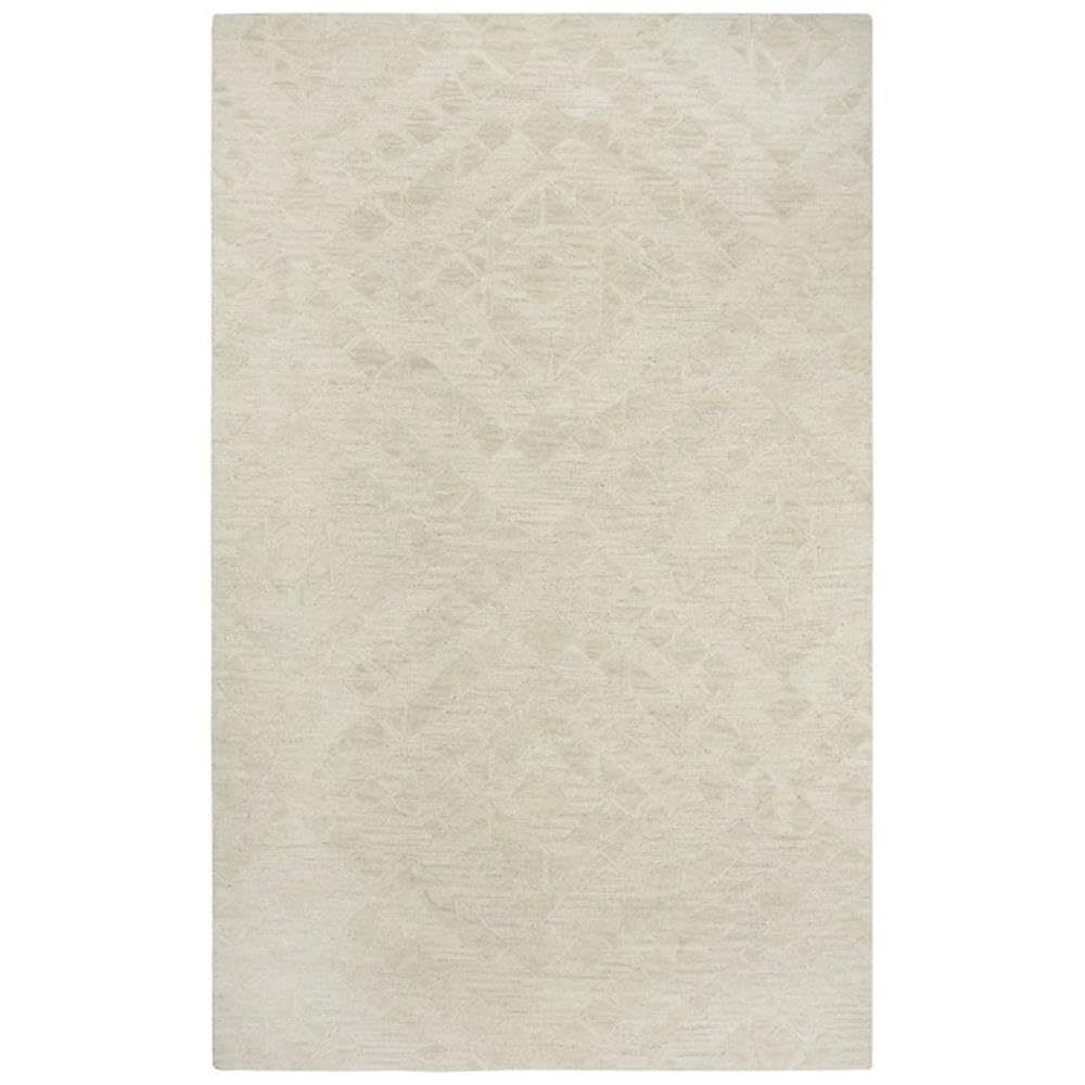 Rizzy Home Alora Decor Emerson 10' X 13' Diamond Beige/Gray/Rust/Blue Hand-Tufted Area Rug