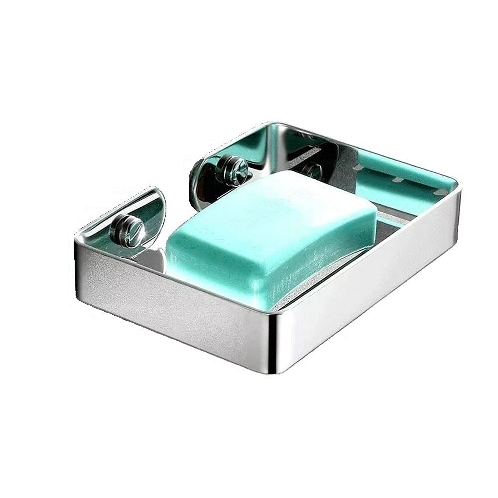 JPS Stainless Steel 304 Grade Bathroom Soap Holder/Soap Stand/Soap Dish for Bathroom/Bathroom Accessories(Chrome Finish)  Made
