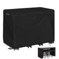 Loenel Outdoor Bar Table Cover, Heavy Duty Waterproof Patio Bar Height Table And Chair Covers For Rectangular 60' Long High Top