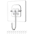 Wreath-Hangers-for-Front-Door,Large Clear Wreath-Door-Hanger-Easter-Christmas-Halloween-Decorations,60lb Over-The-Door-Hooks Gla