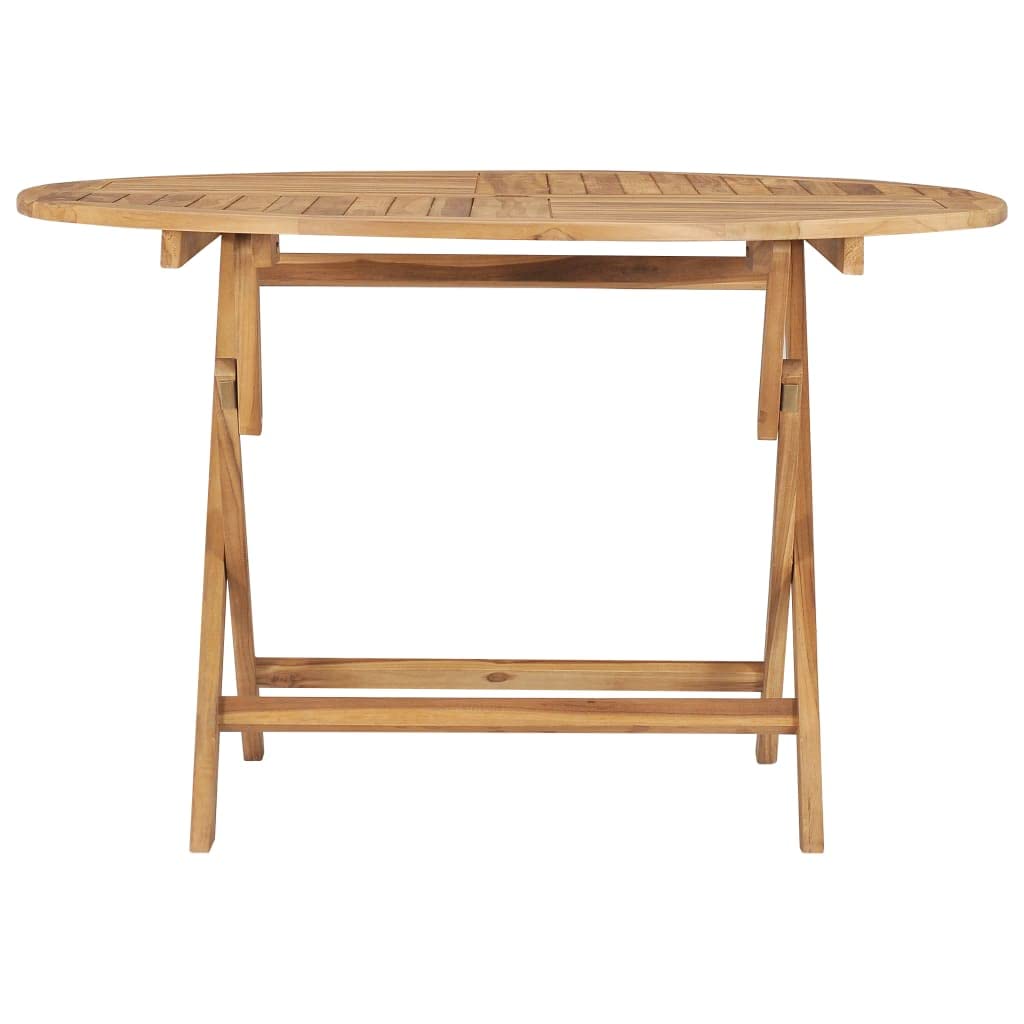 vidaXL Folding Garden Dining Table - Thumbnail 3