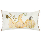 Rizzy Home Gourds 14" x 26" Poly Pillow with Cotton Duck Cover-Multi-Color