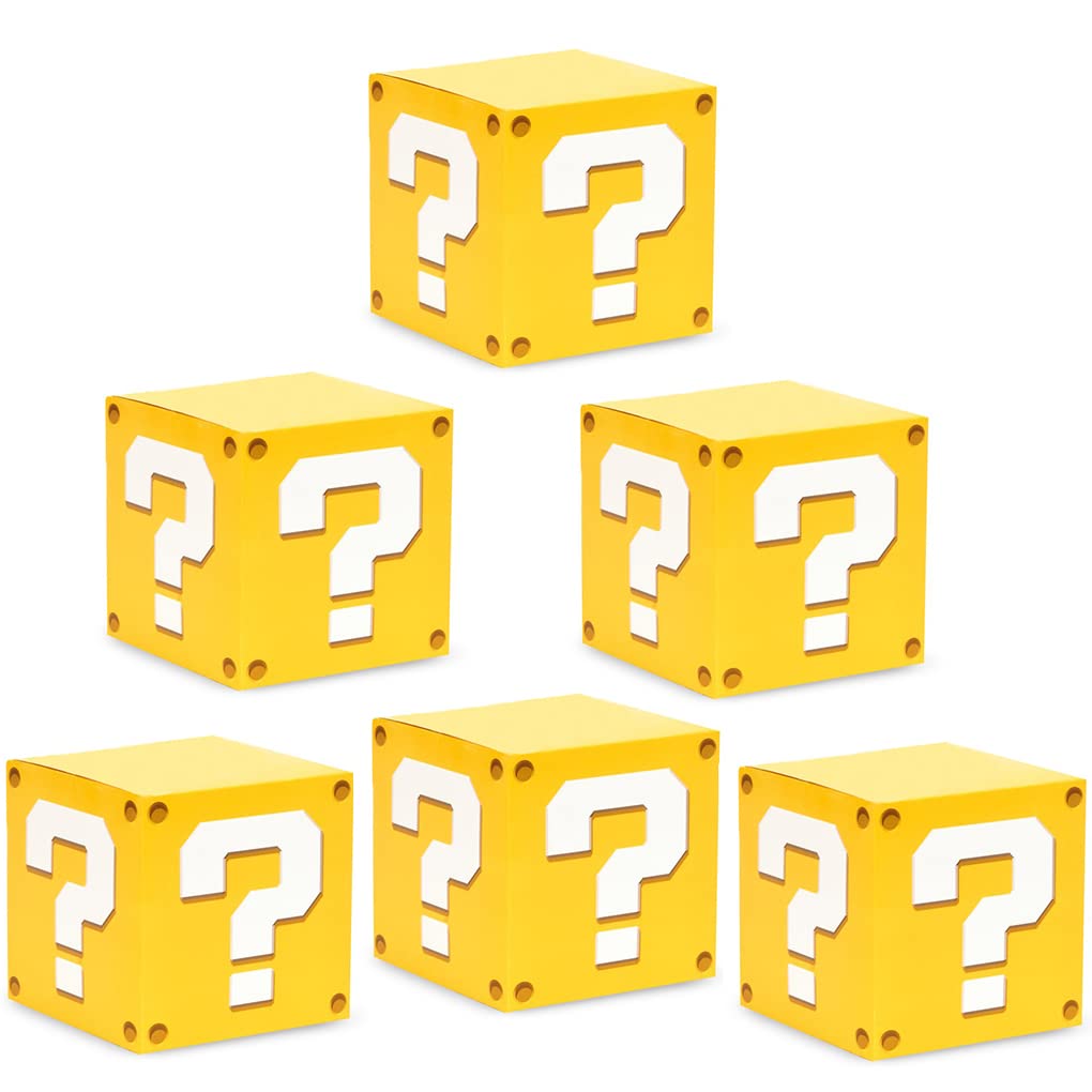 PARTVON Video Game Treat Box 24 PCS Party Favor Boxes Party Supplies for Video Game Theme Party Decorations