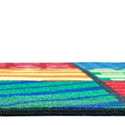 Carpets For Kids Kid$Value 36.19 Patterns At Play Rug 3Ft X 4Ft 6In Rectangle Multi Color