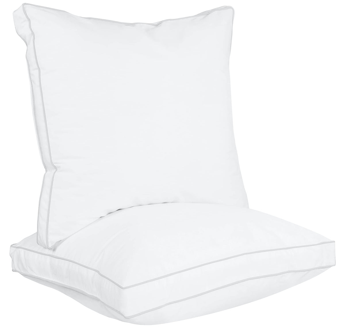 Utopia Bedding Bed Pillows For Sleeping European Size (White), Set Of 8, Cooling Hotel Quality, Gusseted Pillow For Back, Stomac