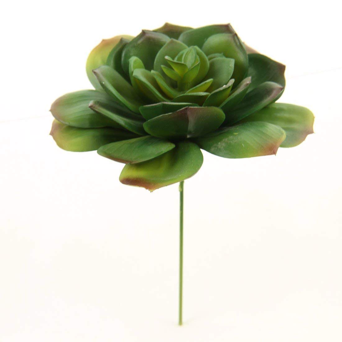 Shinoda Design Center Faux Succulent Pick, Green