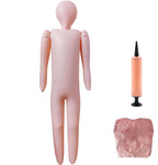 60' Full Size Inflatable Body Mannequin DIY Halloween Decorations Cosplay Props inflatable dummy Perfect to Dress up &Costume D