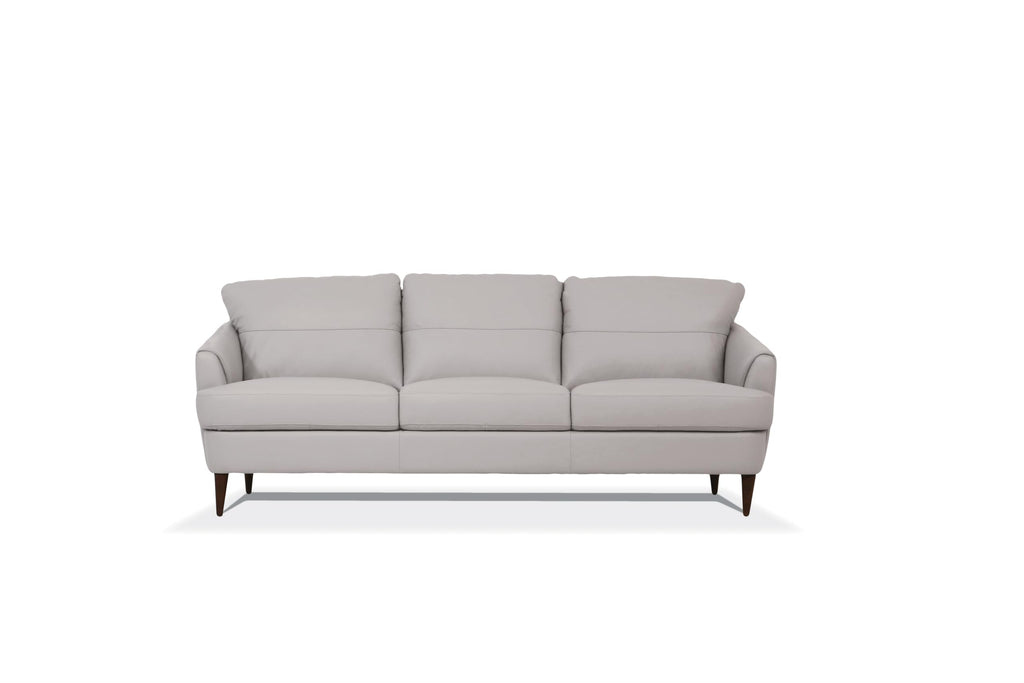Acme Tacoma Leather Sofa in Beige