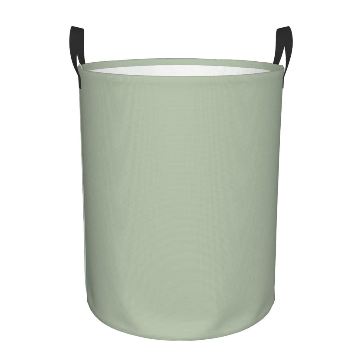 Large Laundry Basket, Green Sage Girly Waterproof Foldable Laundry Hamper, Collapsible Dirty Clothes Storage Organizer Container