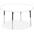 Lorell Standard Metal Activity Table Height Adjustable Leg Kit, Black