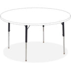 Lorell Standard Metal Activity Table Height Adjustable Leg Kit, Black