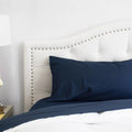 Peachskinsheets Mariner Blue Sheet Set - 1500Tc Level Of Softness - Extra Soft Cooling Sheets For Hot Sleepers And Night Sweats