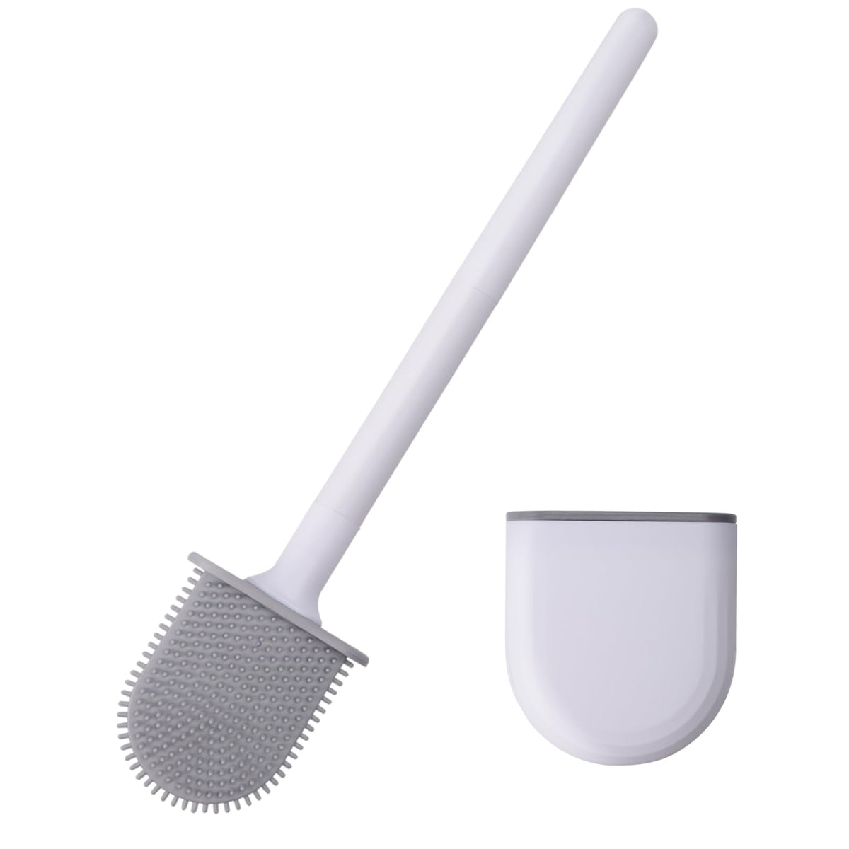 RV Essentials, RV Toilet Brush  Camper Must Have Silicone Toilet Brush for Travel Trailer, Wall Mounted Toilet BrushAntiRoll,